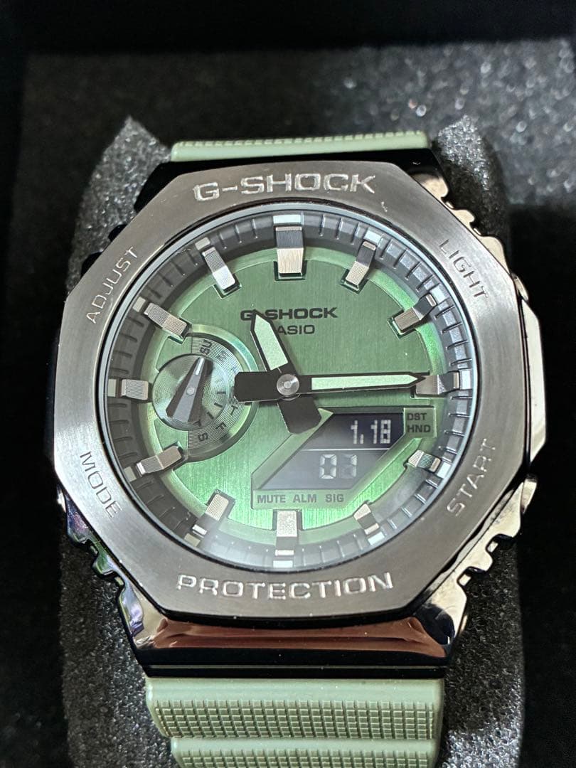 CASIO カシオG-SHOCK　GA-2100 カシオーク グリーン