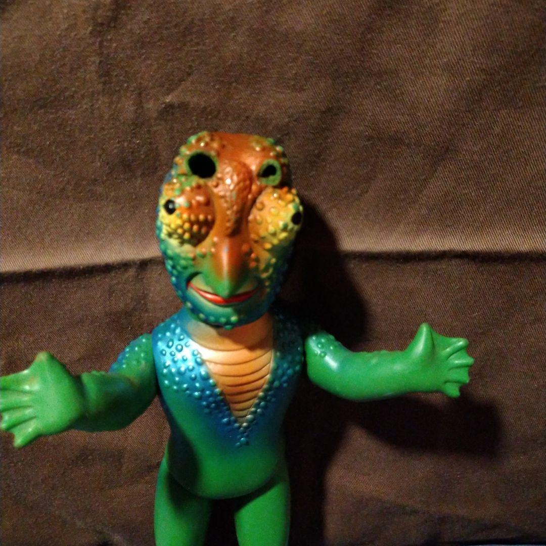 ⭐️【希少】死神カメレオン ソフビ 仮面ライダー怪人 当時物 旧バンダイ