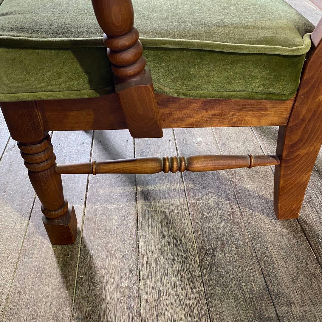 KASHIWA 柏木工 ダイニングチェア 2脚セット アームチェア ヴィンテージ