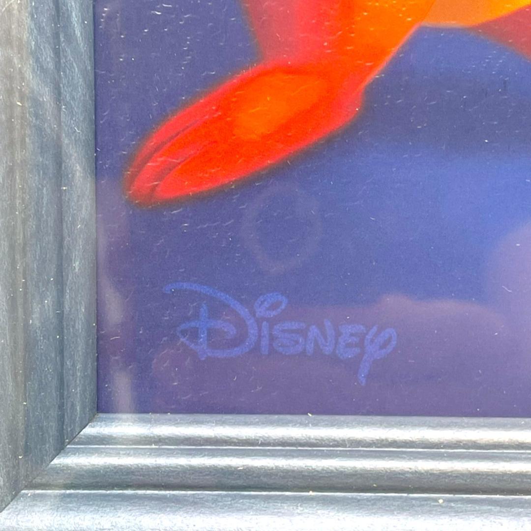新品★チップとデール 油絵風 額縁 絵 絵画 ★ディズニー Disney TDL