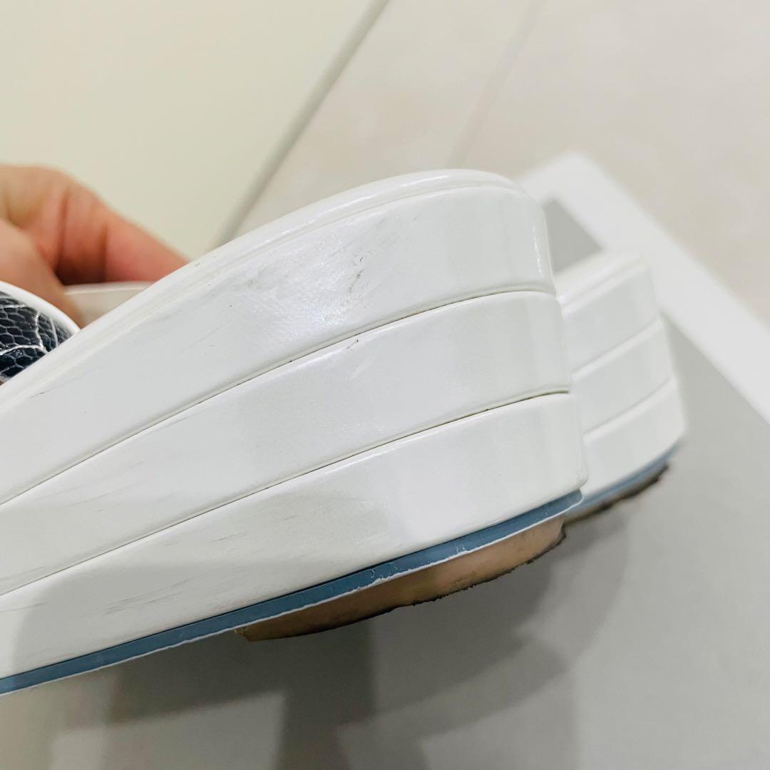 和装用 バッグ・草履（Lサイズ）セット（濃紺・ホワイト）シルバーレース 成人式