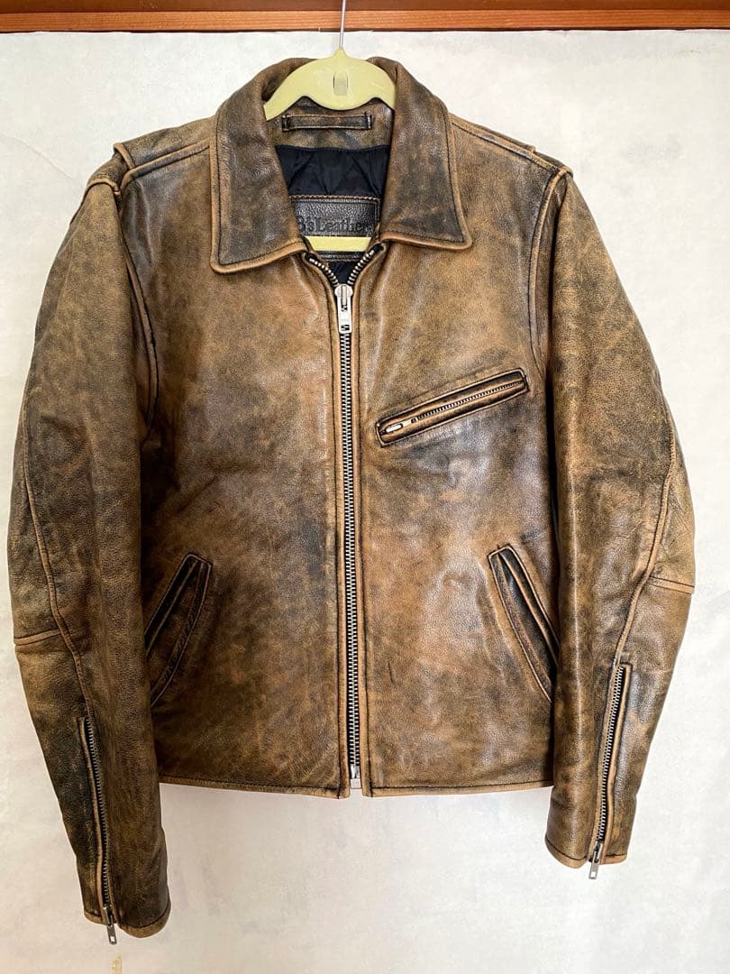 革ジャンBs Leather BIKERS/レザージャケット・ブルゾン/2
