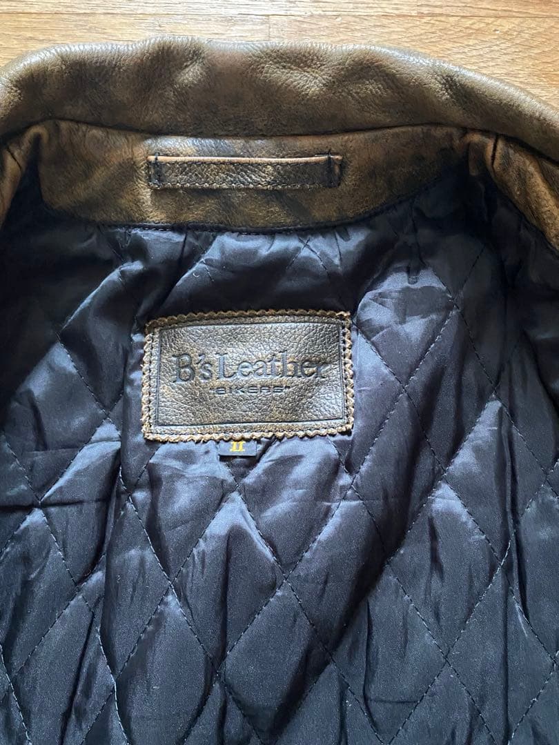 革ジャンBs Leather BIKERS/レザージャケット・ブルゾン/2