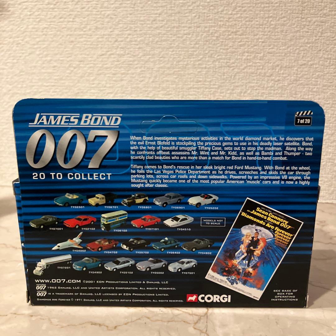 CORGI社製 007ボンドカー 「MUSTANG MACH Ⅰ」新品・未使用