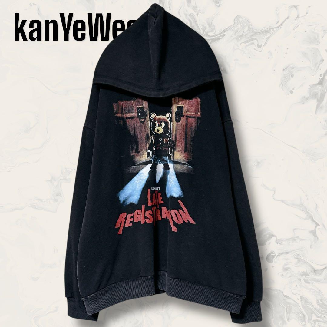 kanYeWest レイトレジストレーション プルオーバー パーカー XL