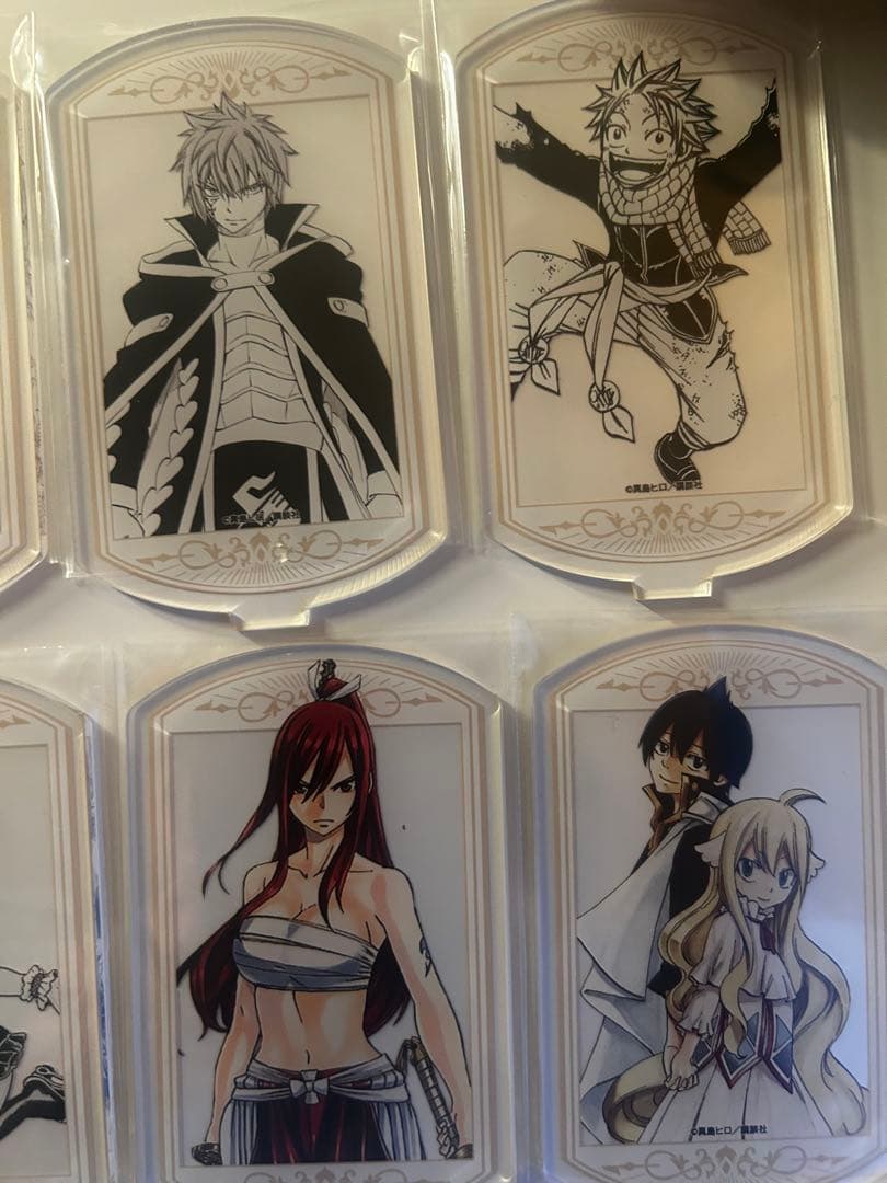 FAIRY TAIL プリンセスカフェ　アクリルスタンド　コンプリート3