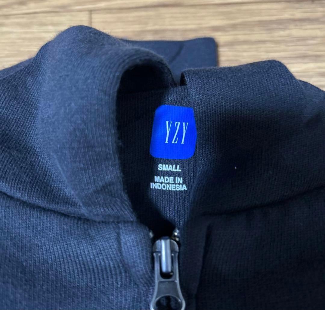 eezy gap YZY ZIP-UP HOODIE BLACK Sサイズ
