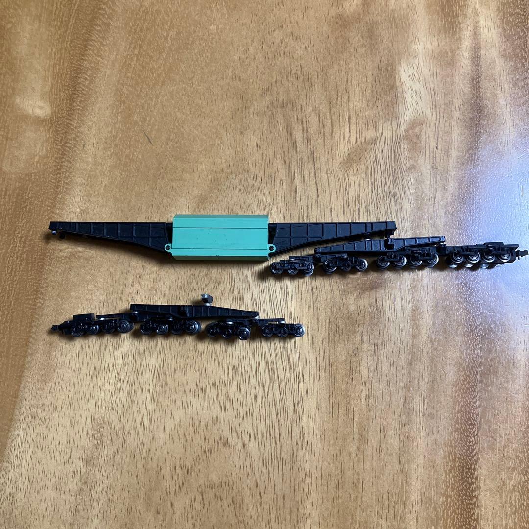 Nゲージ 国鉄シキ700形貨車大物車 大新堂 28軸 レア品