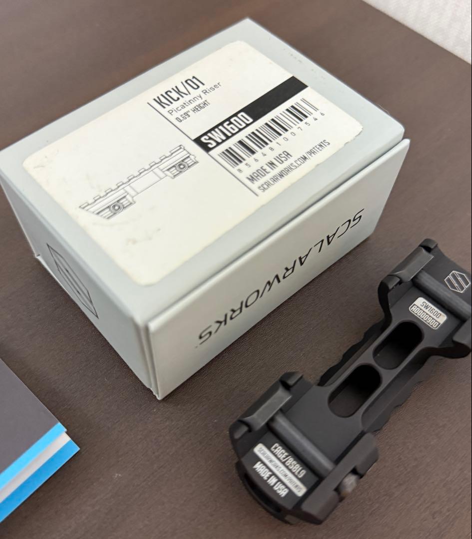 SCALARWORKS KICK01 ライザーマウント スカラーワークス 実物