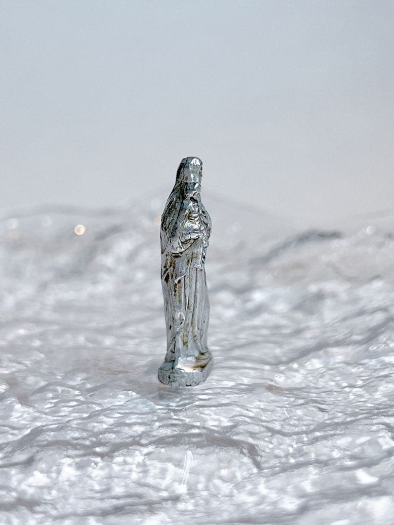 レア　貴重　アンティーク　聖母マリア　ミニマリア像　握りマリア　キリスト