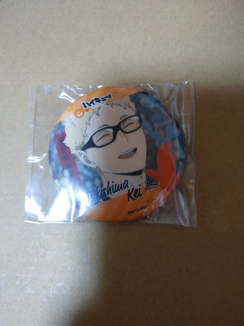 ハイキュー!! cookpad クックパッド 缶バッジ 月島蛍