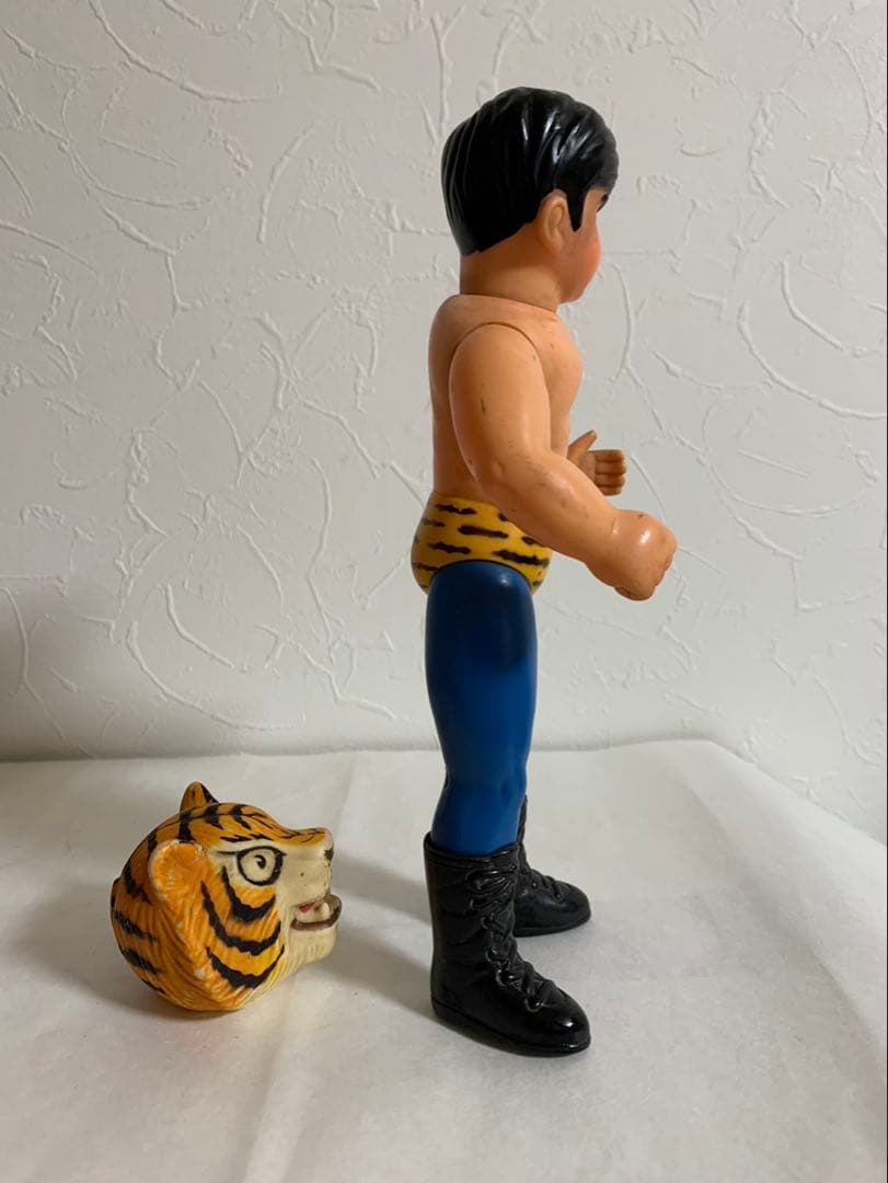 ⚠️レア　初期　タイガーマスク　マント無し　1970年代　当時物　中嶋製作所