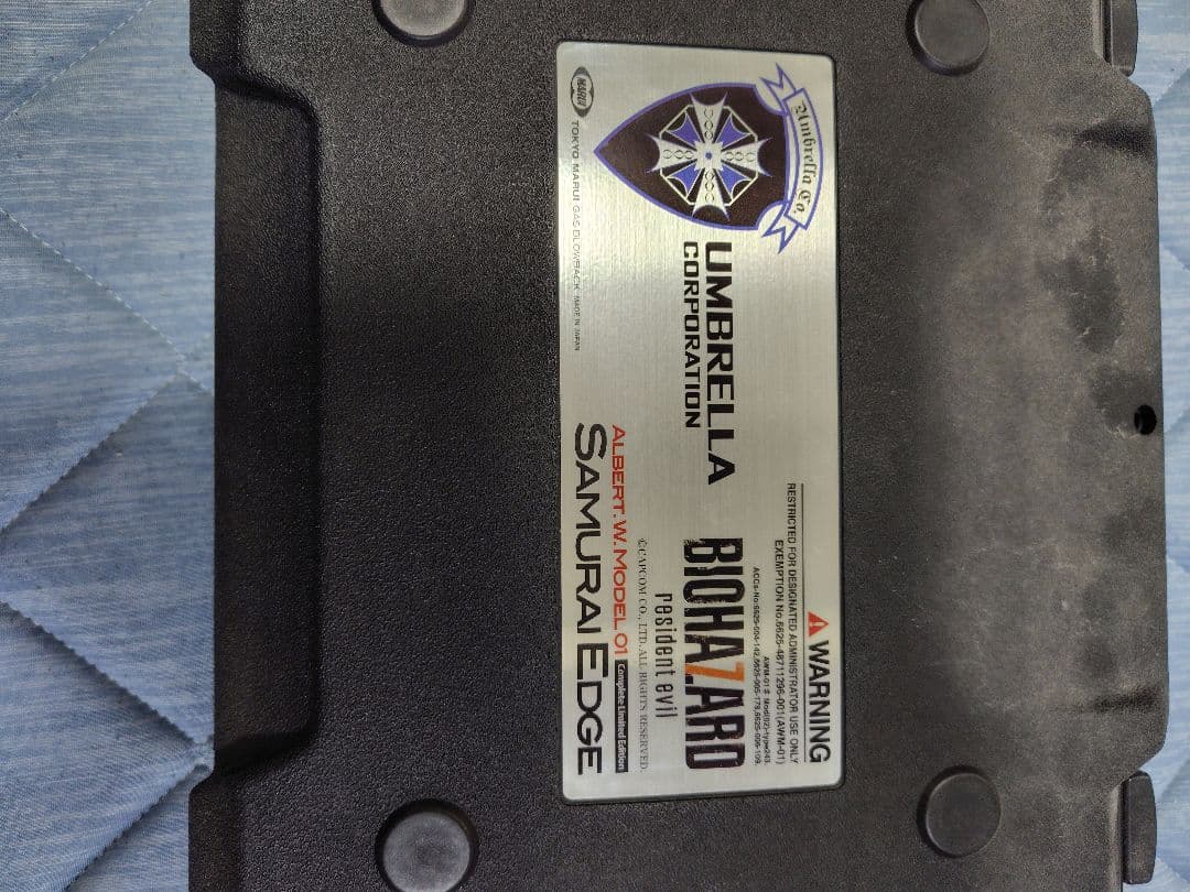 あ*ば様 サムライエッジ アルバートモデル ガスガン 専用ハードケース付き