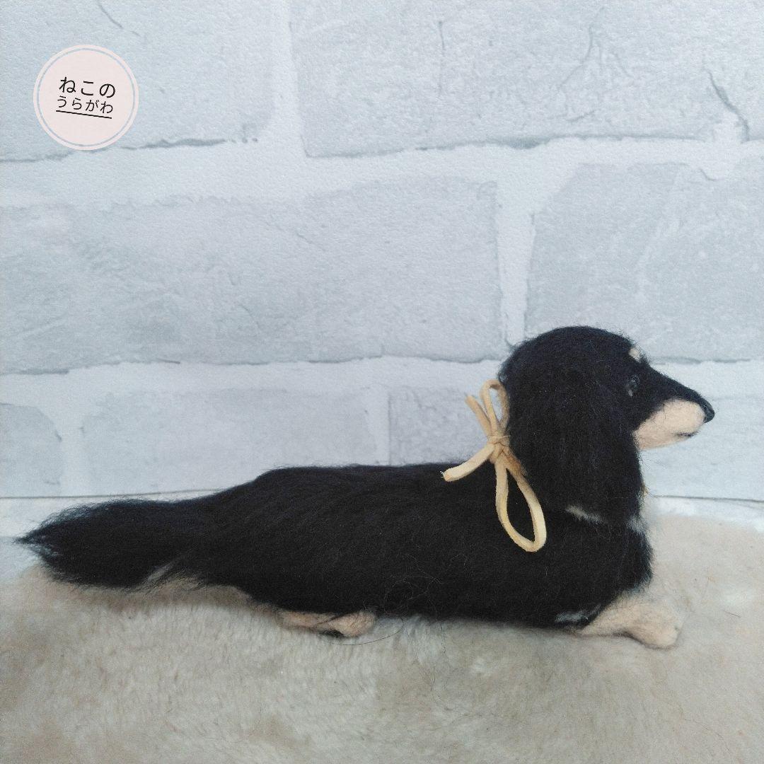 ♥️羊毛フェルト♥️ダックスのアレンジメント♪