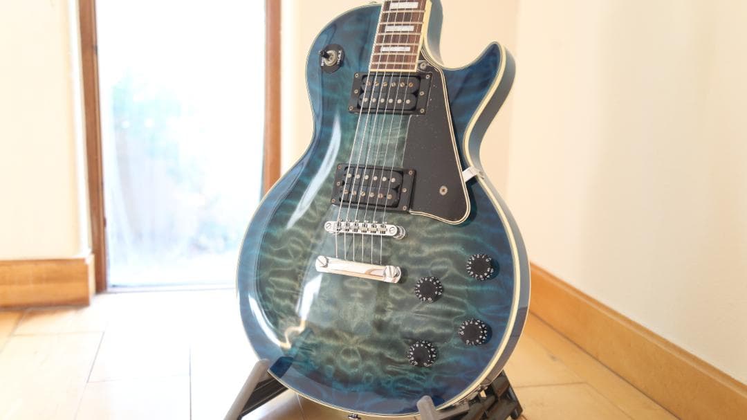 GRASSROOTS キルトメイプル　レスポール カスタム タイプ　美品