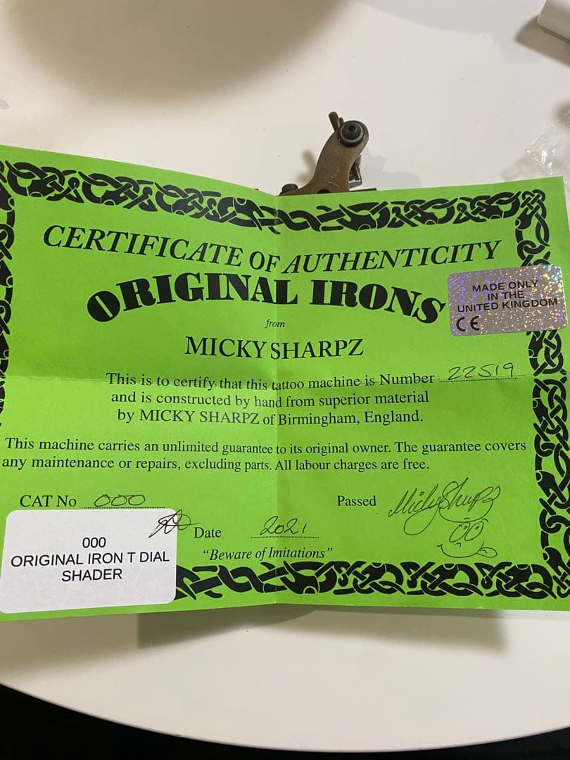 ミッキーシャープス　タトゥーマシン　セット