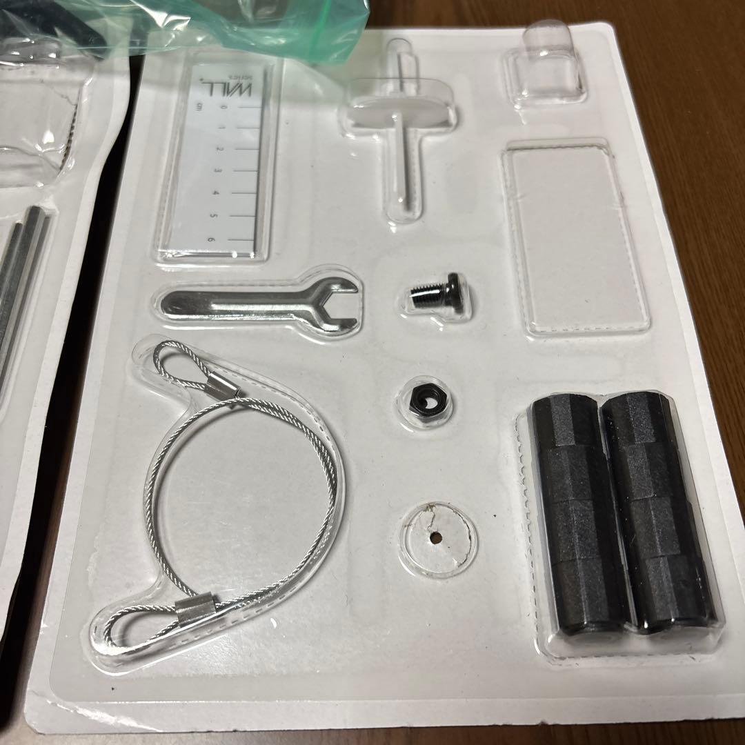 EQUALS テレビスタンド WALL V2 ブラック×ブラウン