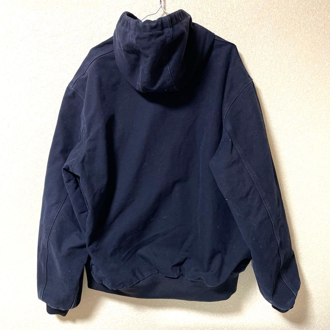 Carhartt フード付きジャケット ネイビー