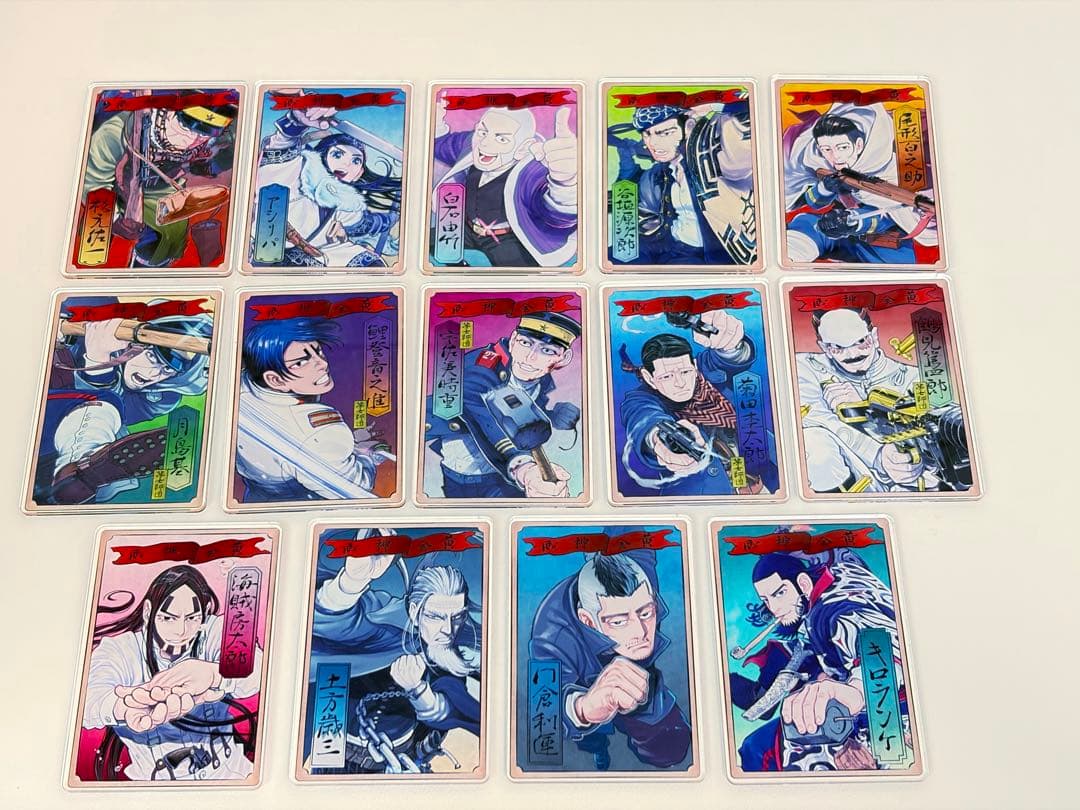 ゴールデンカムイ ステータスカード コンプリート 全種類 11種