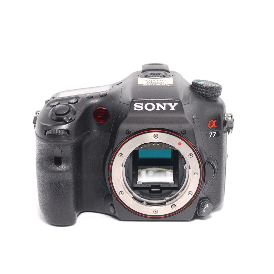 ❤即購入1000円OFF❤ ソニー α77 ダブル単焦点 ＆ 超望遠レンズ