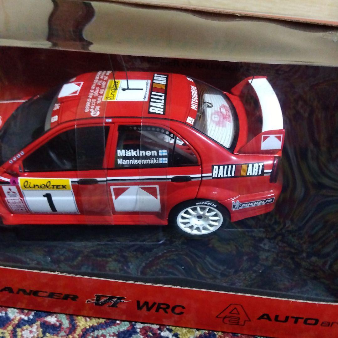 オートアートMitsubishi Lancer Evo.Ⅵ　WRC 1:18