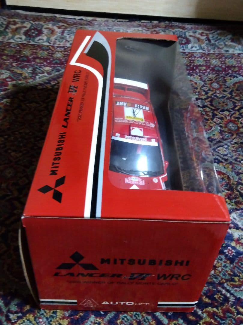 オートアートMitsubishi Lancer Evo.Ⅵ　WRC 1:18