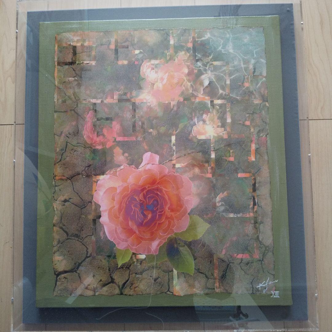 フラワーアート絵画