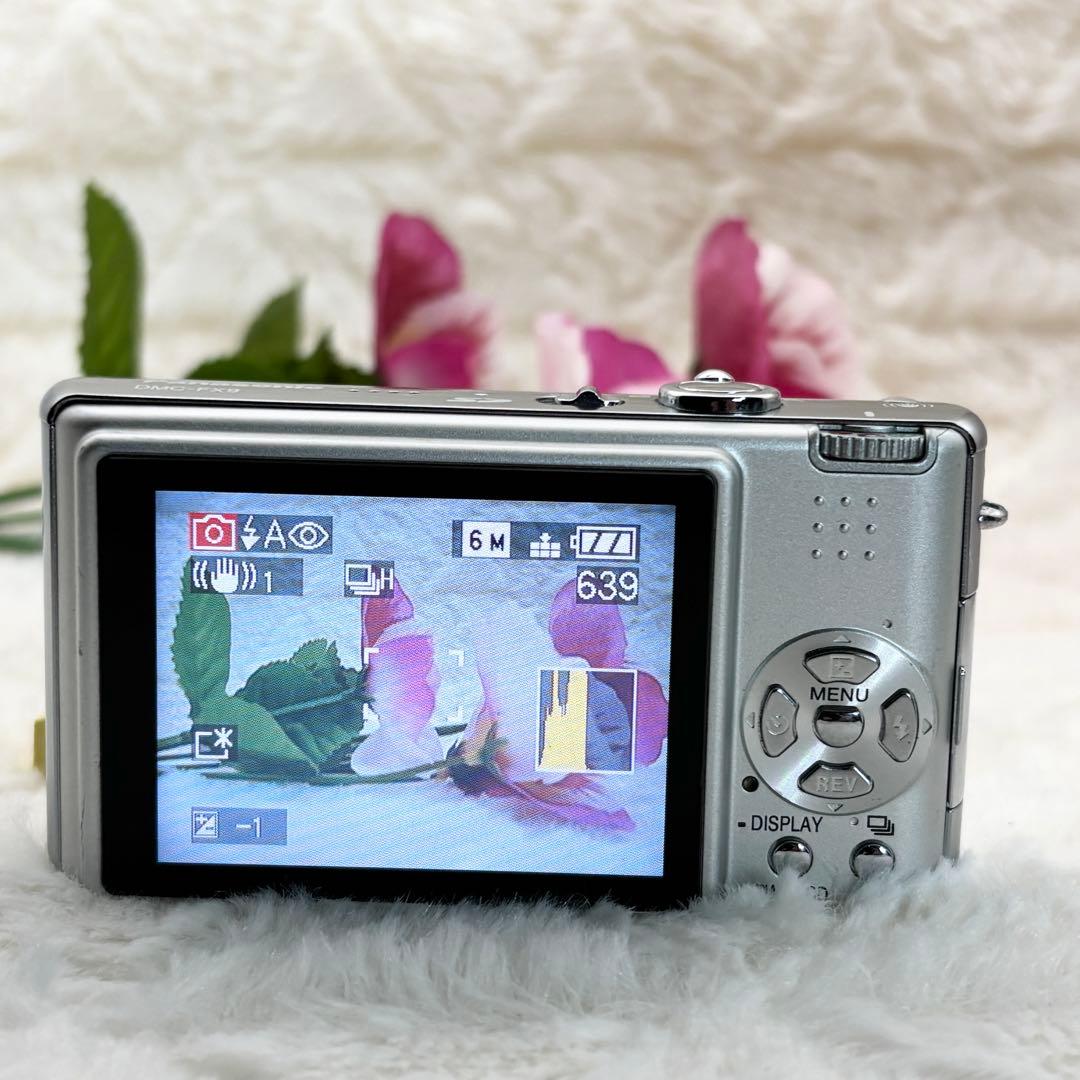 美品 Panasonic LUMIX DMC-FX9 シルバー 動作確認済み