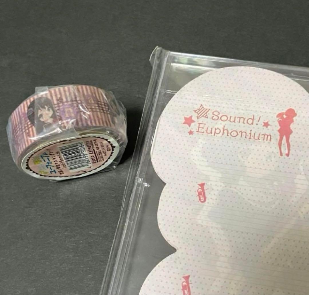 C105 響け！ユーフォニアム　ダイカットメモ　グッズセット　ミニクリアファイル