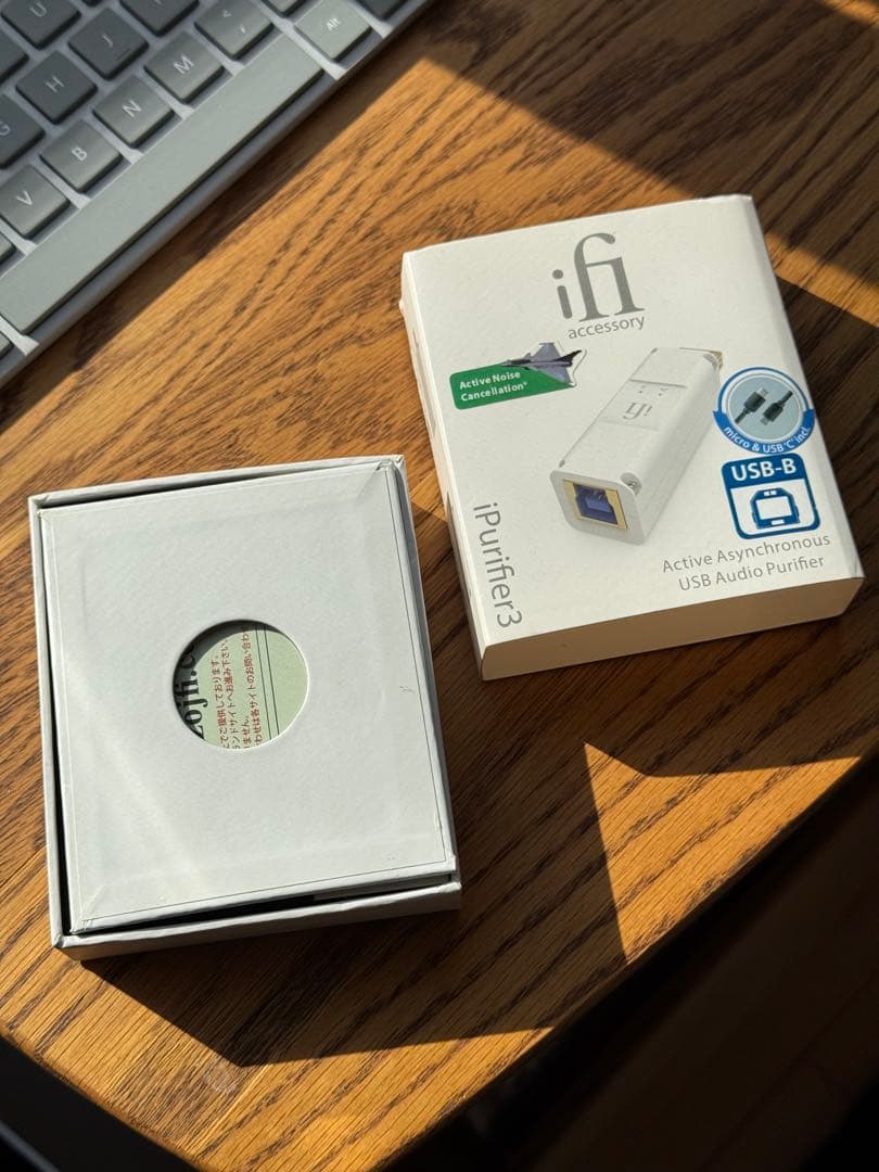 IFI AUDIO iPurifier3 (USB-Bタイプ) 元箱/付属品完備