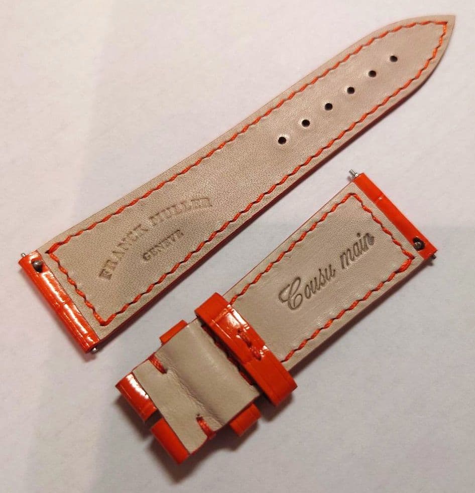 【新品未使用】フランクミュラー　革ベルト