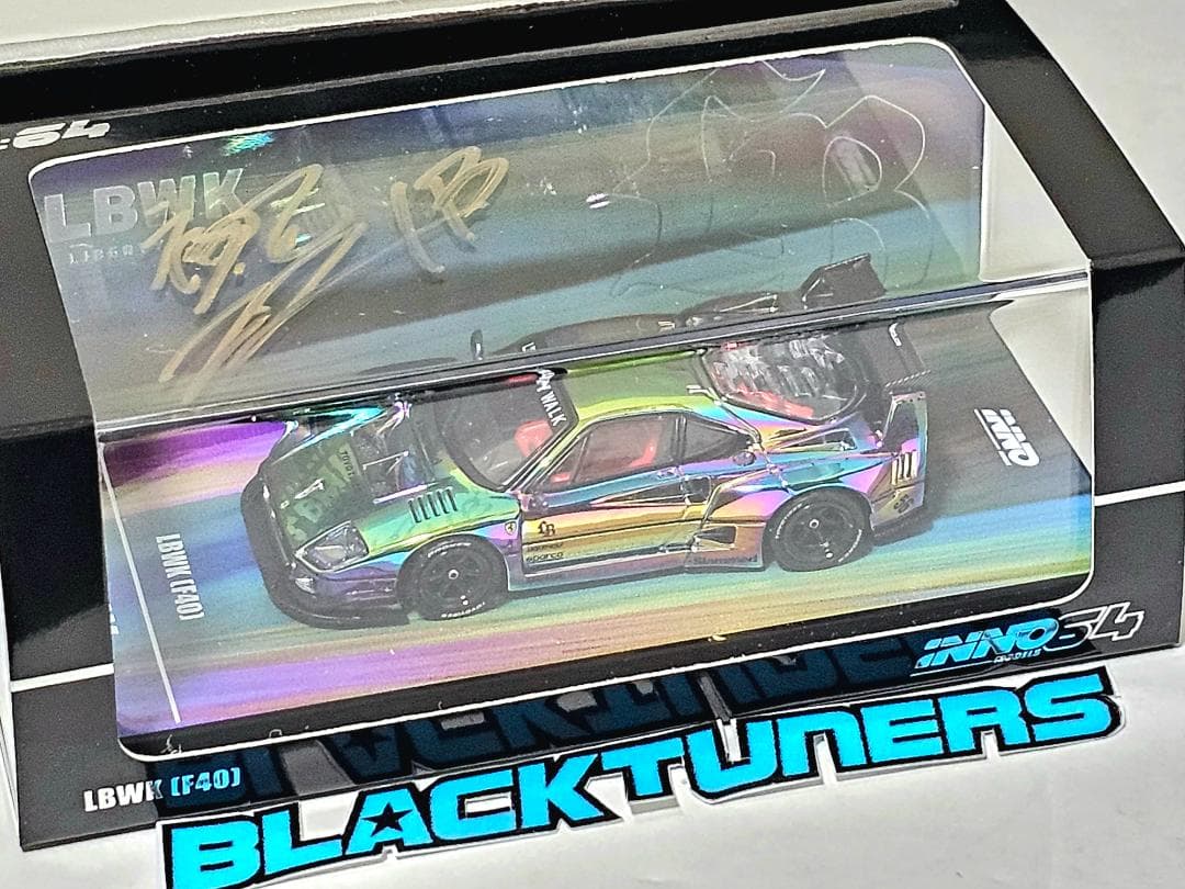 イノモデル 1/64 フェラーリ F40 LB チェイス