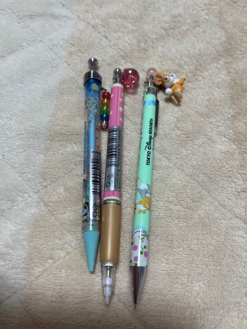 【稀少】平成レトロ★シャーペン★3本セット★うるおいちゃん★パンダ★ミスバニー★
