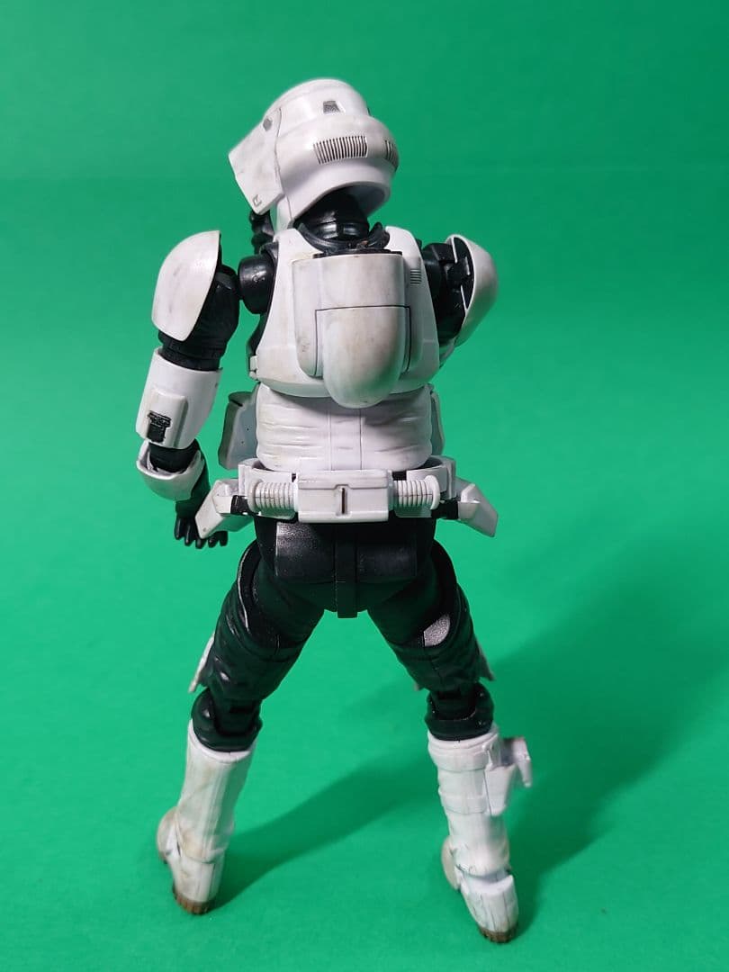 スターウォーズ　スカウト・トルーパー&スピーダーバイク　完成品