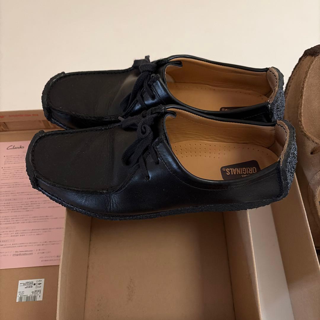 Clarks ORIGINALS ブラック NATALIE 43 UK9