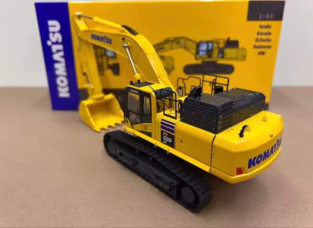 KOMATSU PC520LC-11MO 油圧ショベル 1:43