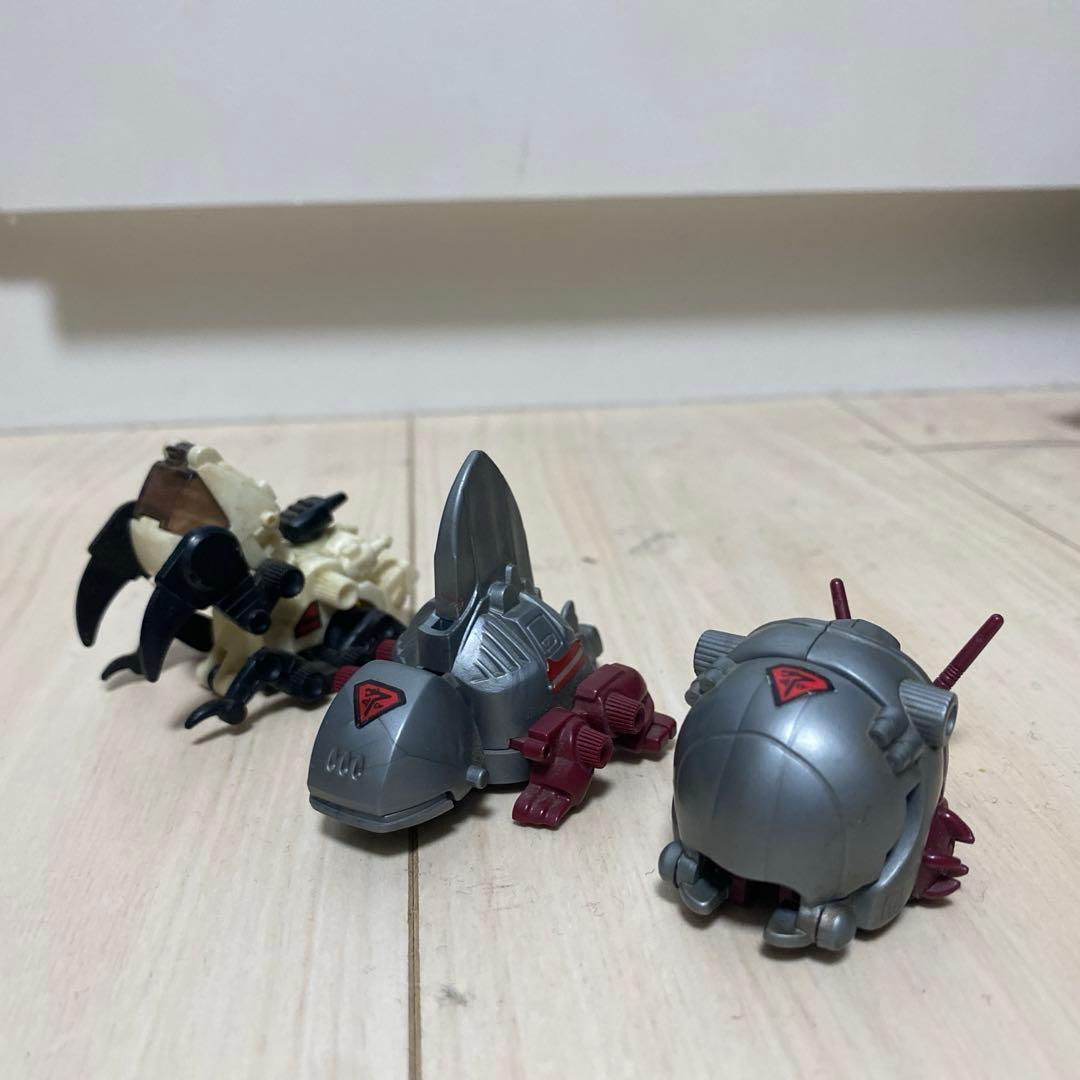 【希少・当時物】ゾイド ゾイコロ 3体 セット　モルガ・ゲーター・スパイカー