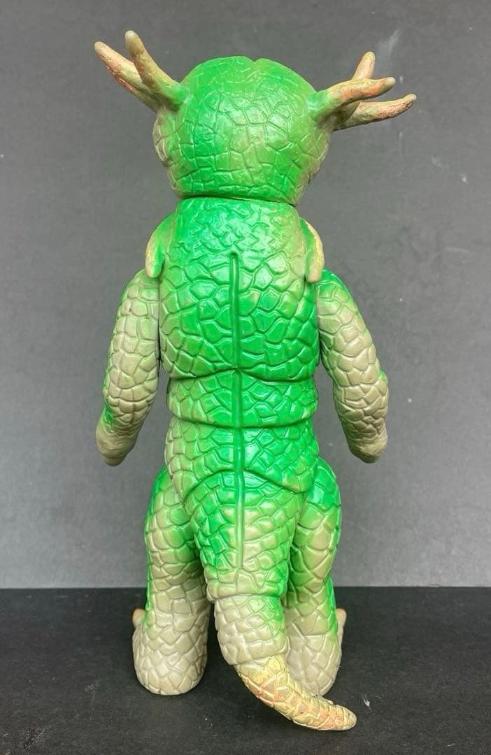 ミラーマン登場　宇宙怪獣　キングザイガー　ソフビ　公開当時品