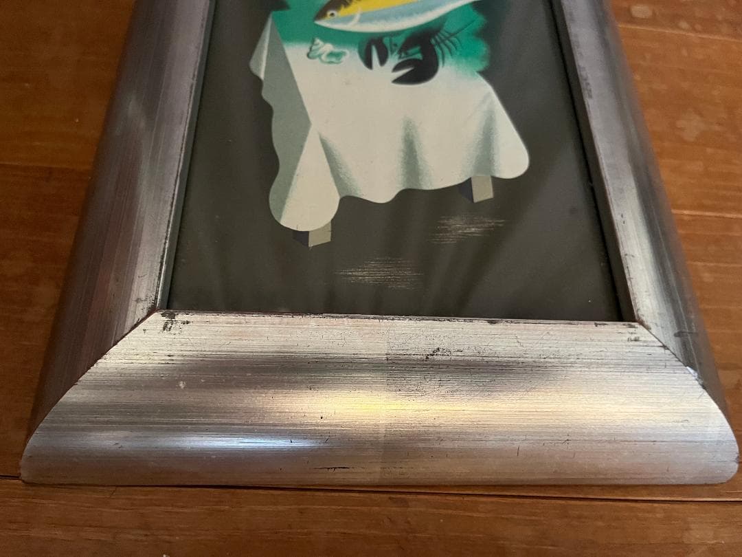 PRUNIER by A.M. CASSANDRE 1930s リトグラフ額付