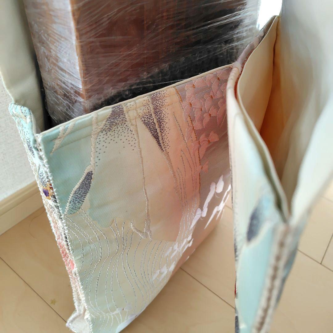 お琴カバー【優】着物帯 ゆたん油単ハンドメイド 和楽器 正絹 袋帯 山田流生田流