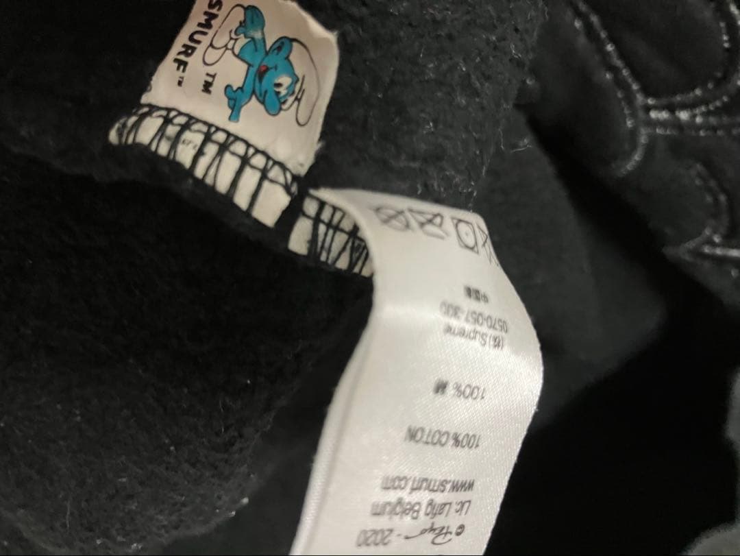 supreme コラボ　パーカー