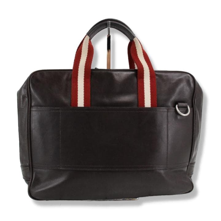 BALLY バリー ビジネスバッグ ブラウン レザー トレインスポッティング