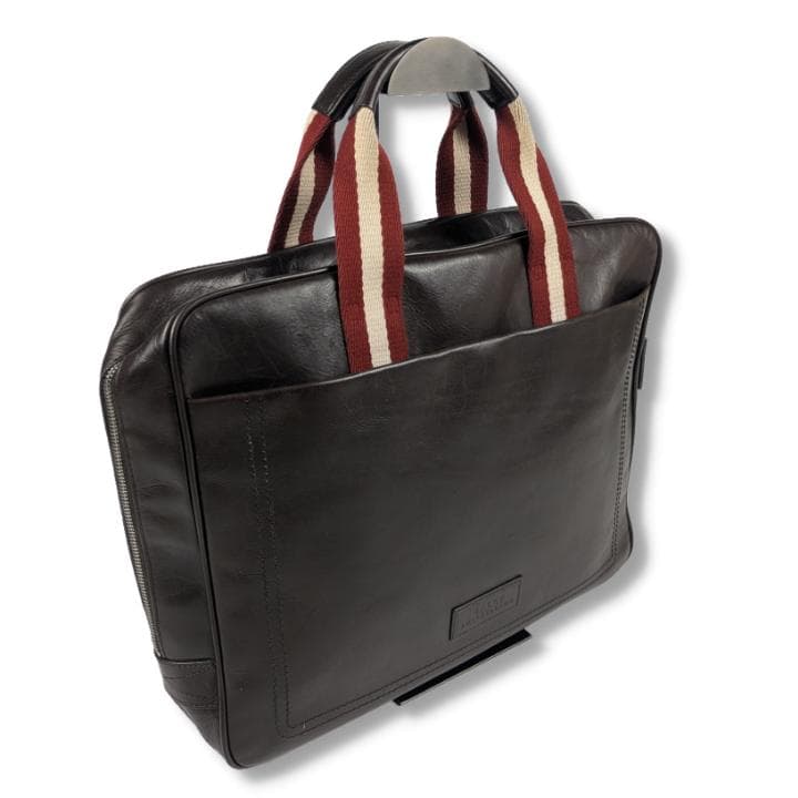 BALLY バリー ビジネスバッグ ブラウン レザー トレインスポッティング