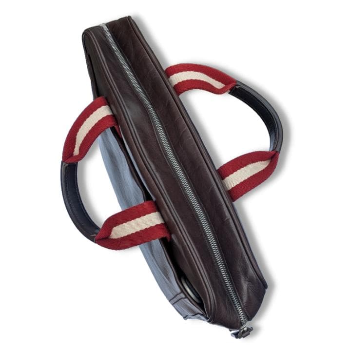 BALLY バリー ビジネスバッグ ブラウン レザー トレインスポッティング