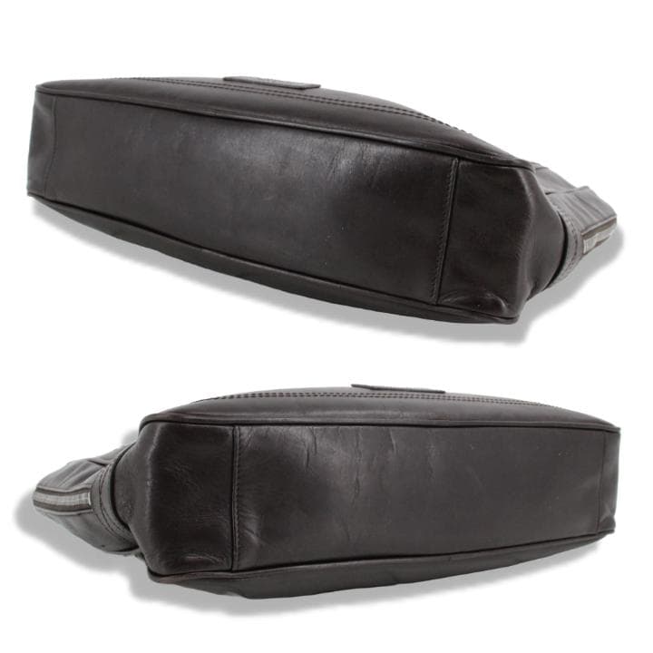 BALLY バリー ビジネスバッグ ブラウン レザー トレインスポッティング