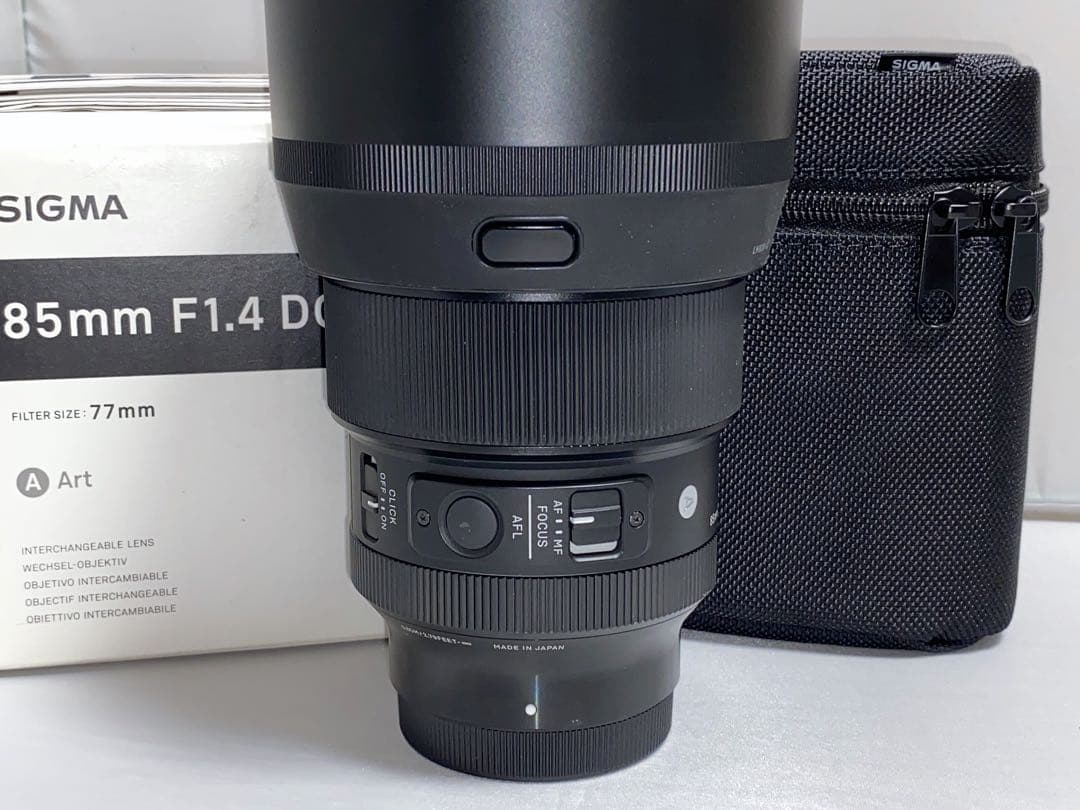 【美品】SIGMA 85mm f1.4 DG DN Art ソニーEマウント