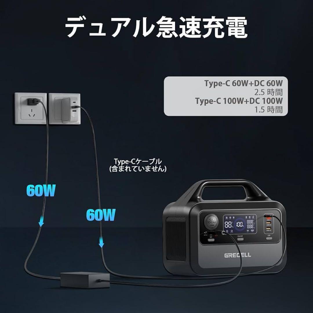 ポータブル電源 230Wh 300W 瞬間最大600W 家庭用蓄電池 小型軽量