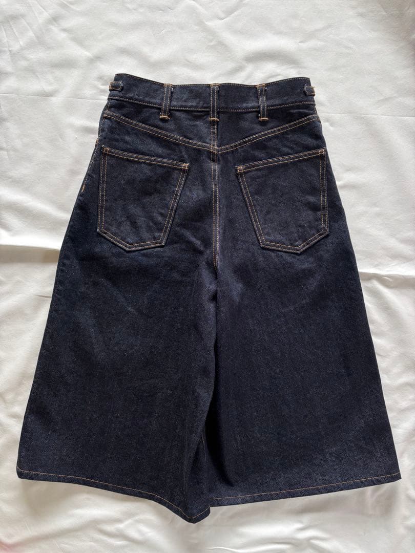CELINE セリーヌ　エディ期　デニムキュロット