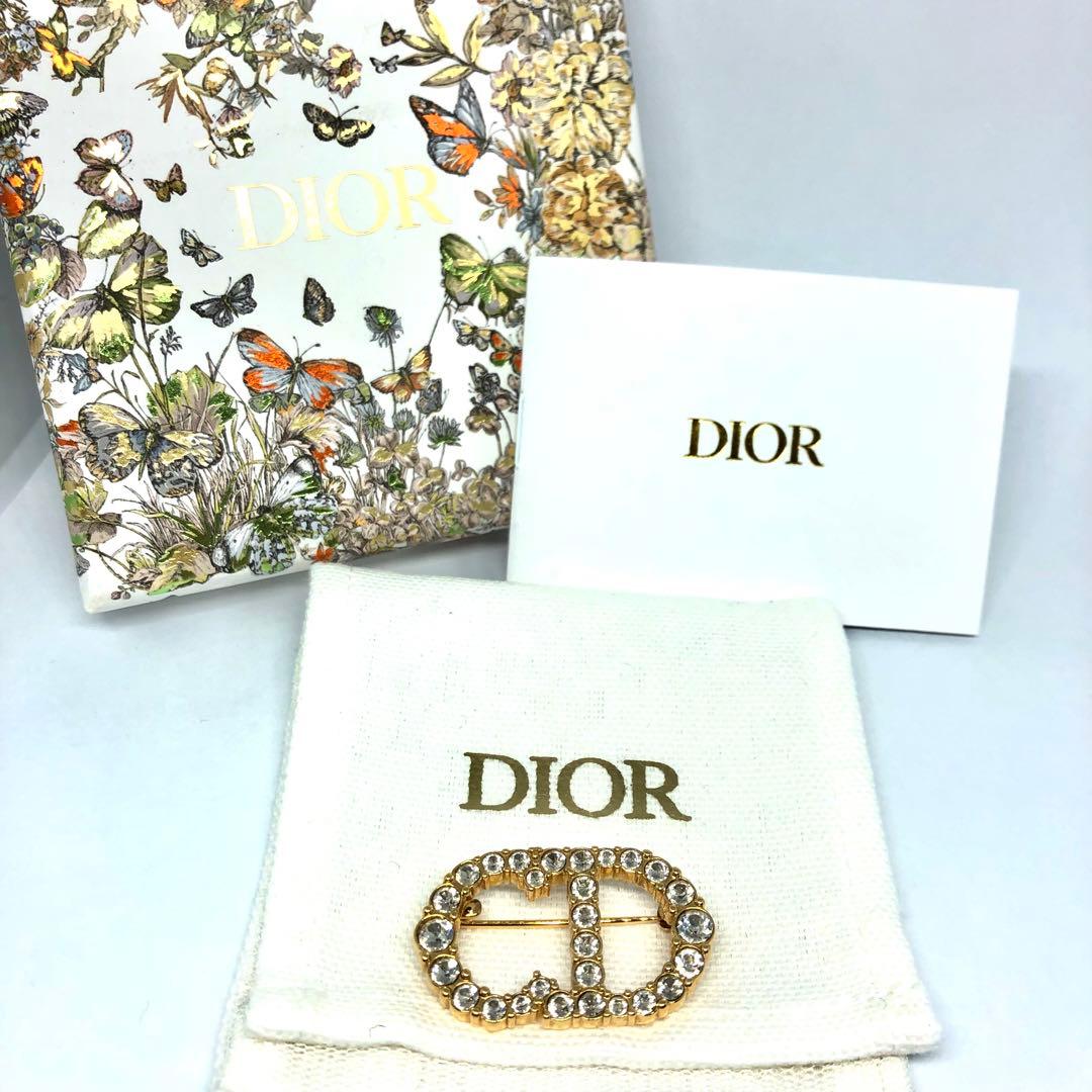 ディオール クレールディー リュヌ ブローチ ラインストーン