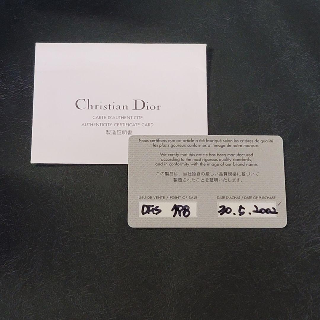 クリスチャンディオール キーケース モノグラム 焼けあり 保証書付き